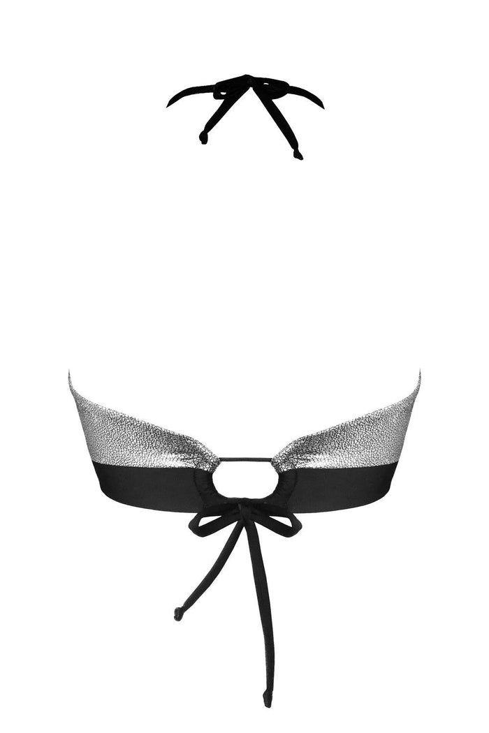 Amelia Silver bikini top - Bikini top by Love Jilty. Shop on yesUndress