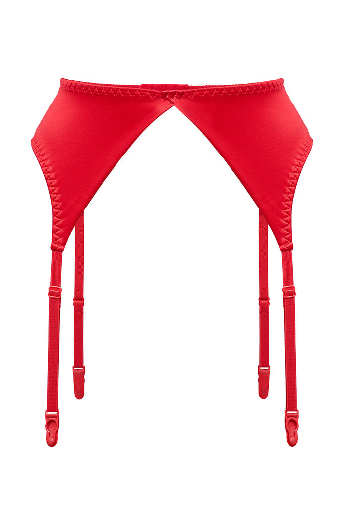 Amoretta Red garter belt