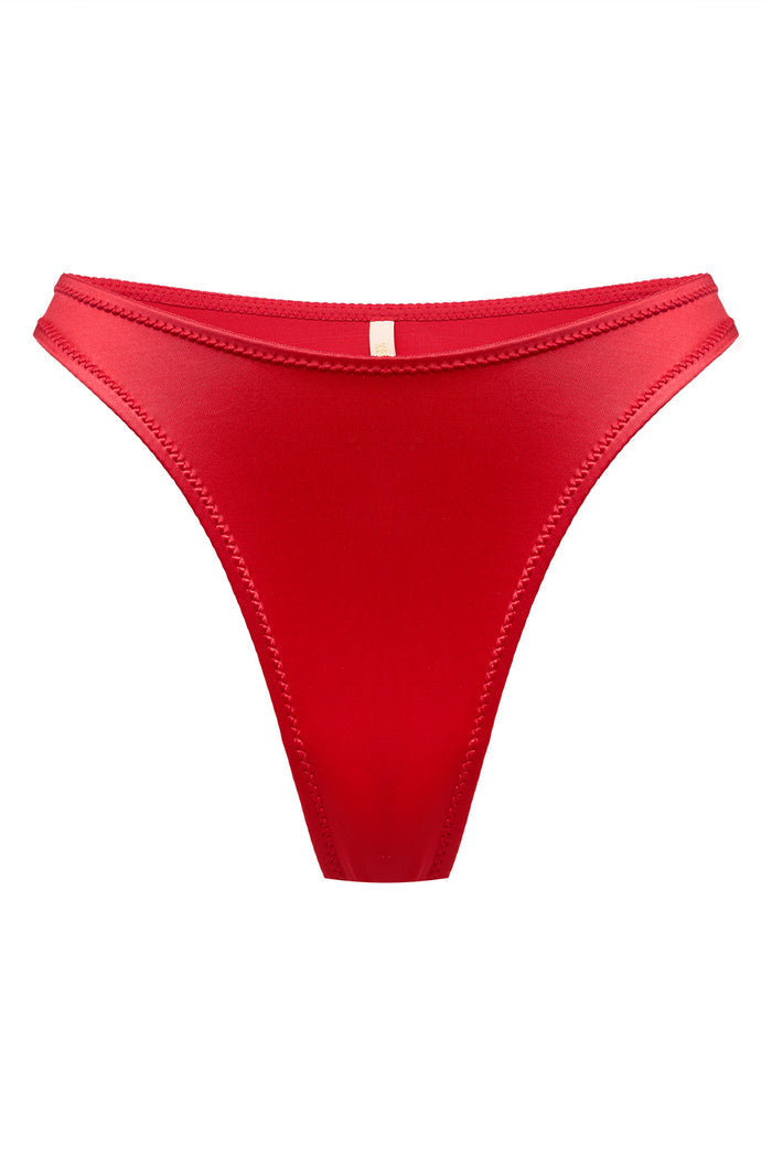 Amoretta red thongs