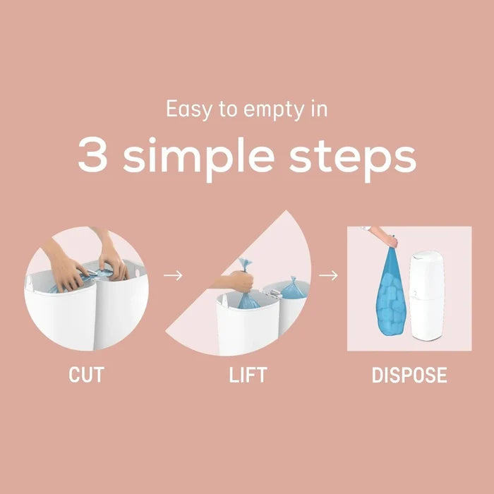 Angelcare Classic XL Nappy Bin with 1 Refill - ebebek - Black Friday