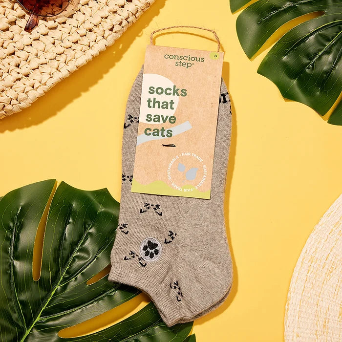 Ankle Socks that Save Cats