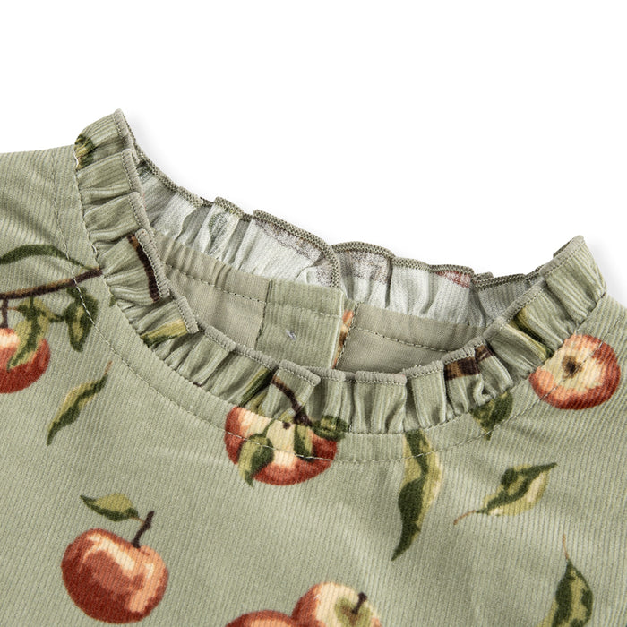 Apple Orchard Corduroy Dress & Bloomer