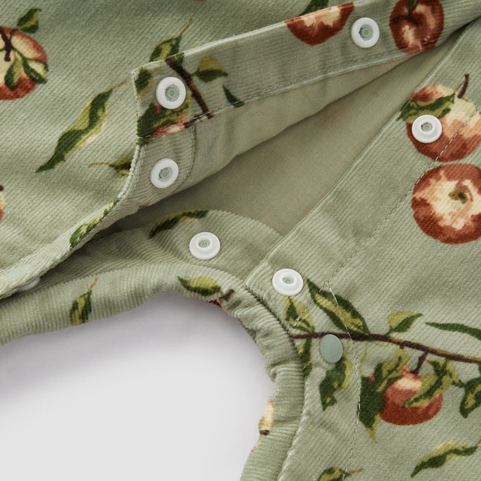 Apple Orchard Corduroy Snap Jumper