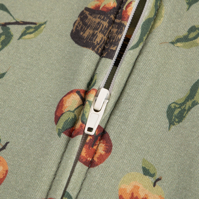 Apple Orchard Organic Cotton Zipper Pajama - Babies in Bloom