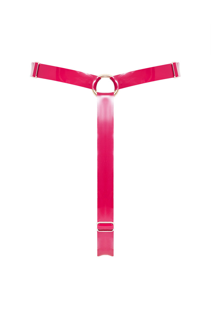 Armory Fuchsia thongs by Secret Room