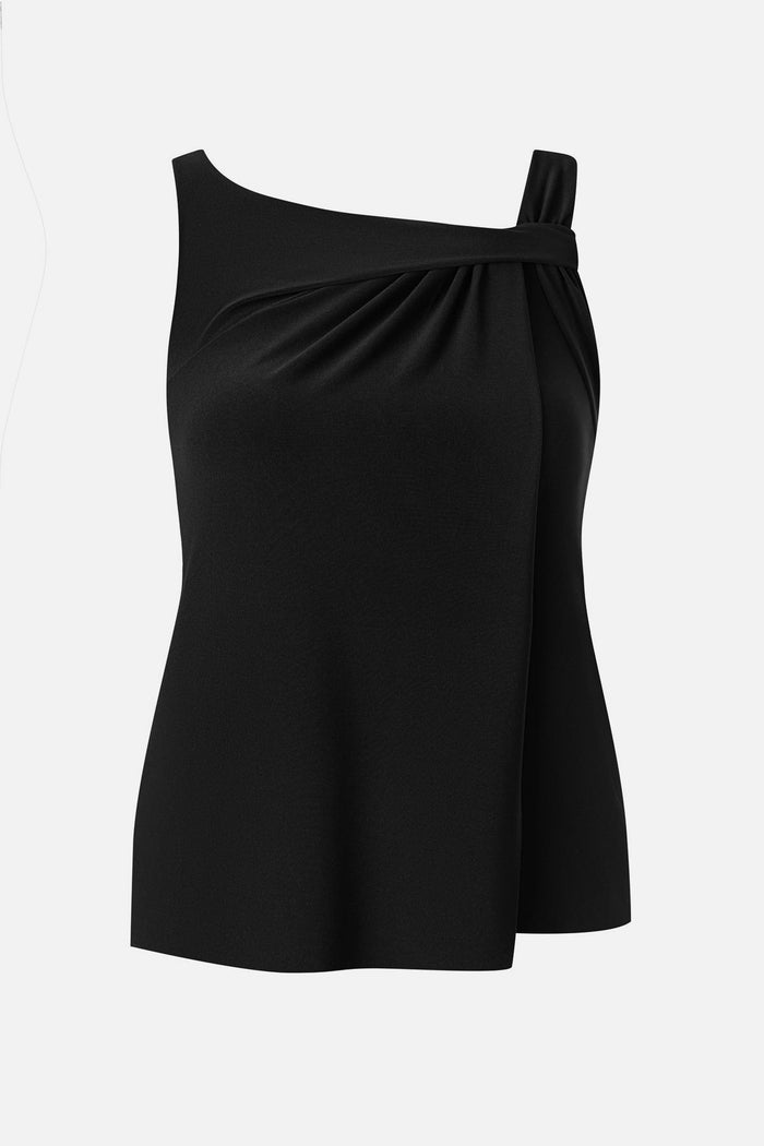 Black tankini top