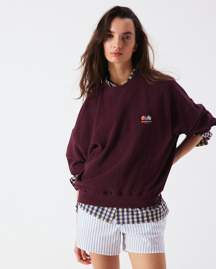 Atubay Sweatshirt - Wine