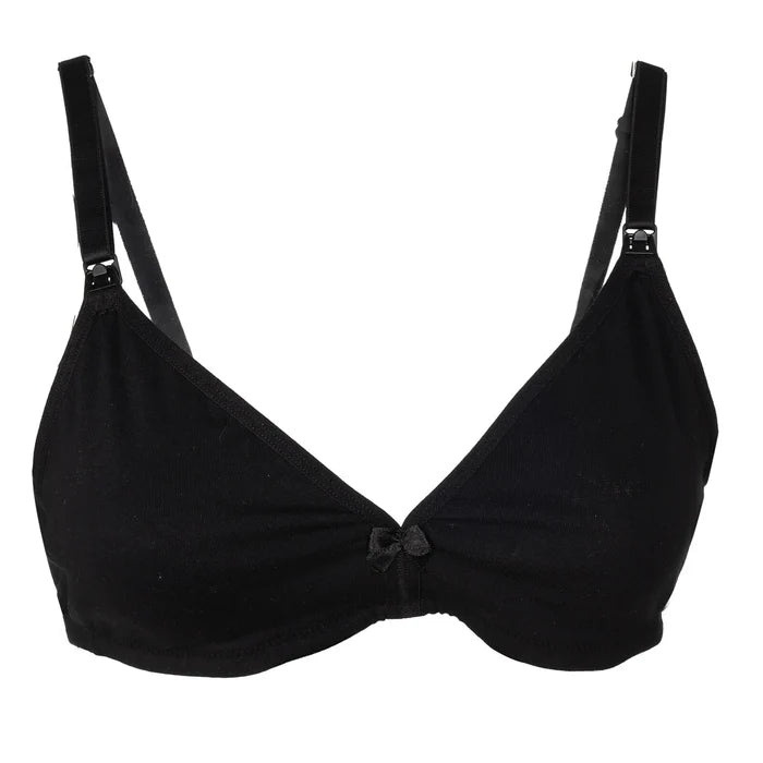 baby mom Non Padded Nursing Bra - Black - ebebek - Black Friday