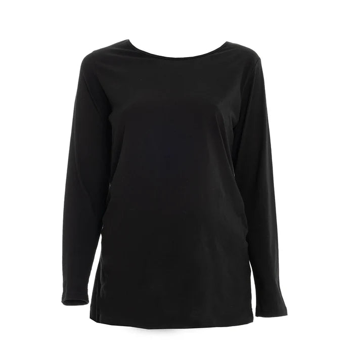 baby mom Short Sleeve Maternity Tshirt - Black - ebebek - Black Friday
