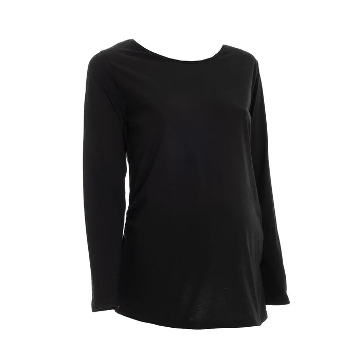 baby mom Short Sleeve Maternity Tshirt - Black - ebebek - Black Friday