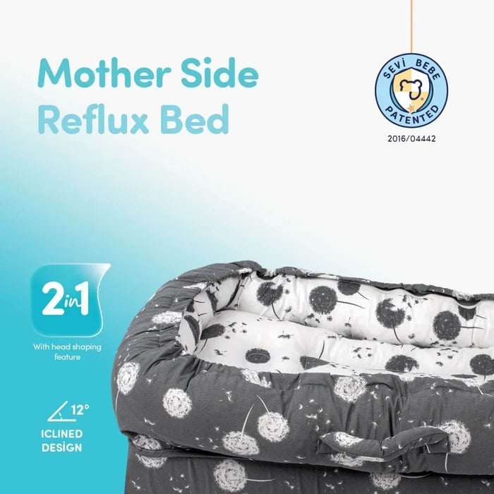 baby plus Mother Side Baby Reflux Bed Dandelion - ebebek - Black Friday