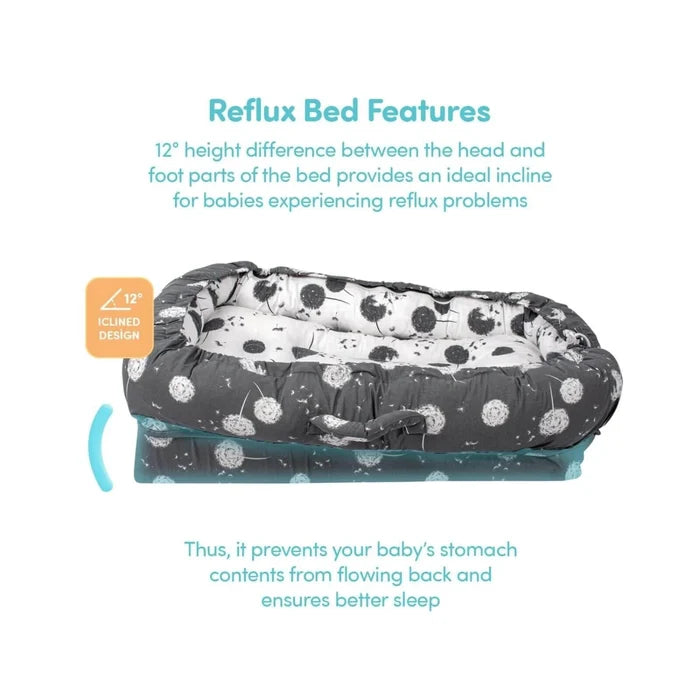 baby plus Mother Side Baby Reflux Bed Dandelion - ebebek - Black Friday