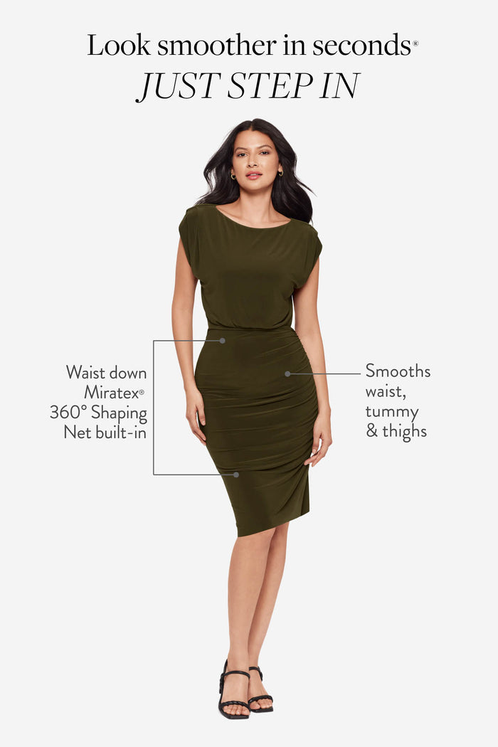Bali Shaping Dress in Nori