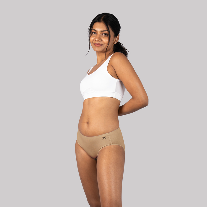 Bamboo Cotton Women’s Underwear – Invisible Panty for a No-Marks Look