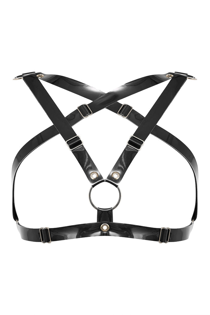 Bastet Black halter bra by Secret Room