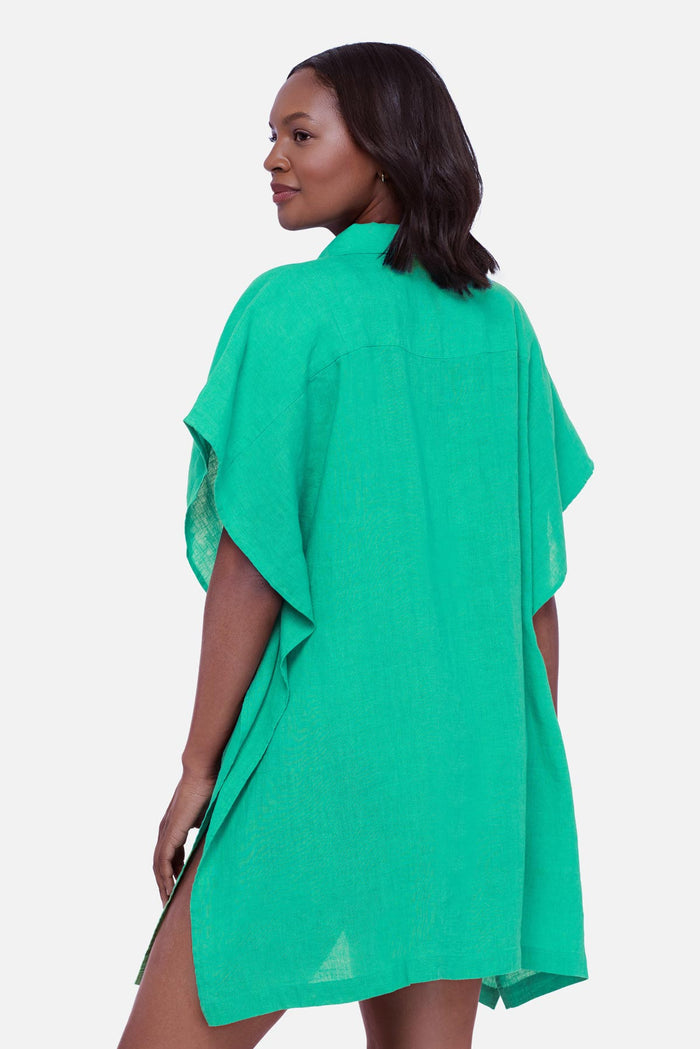Beach Shirt Cover Up in Mermaid