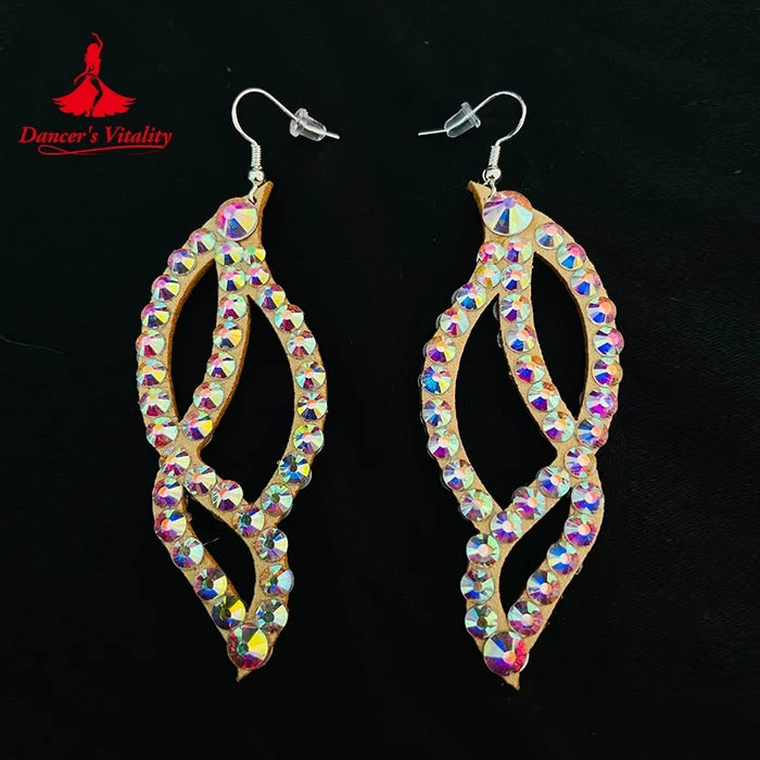 Belly Dance Earrings for Women Dance Performance Costumes Jewels