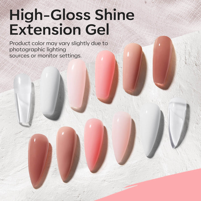 Berry Parfait Poly Nail Gel Kit MODELONES #