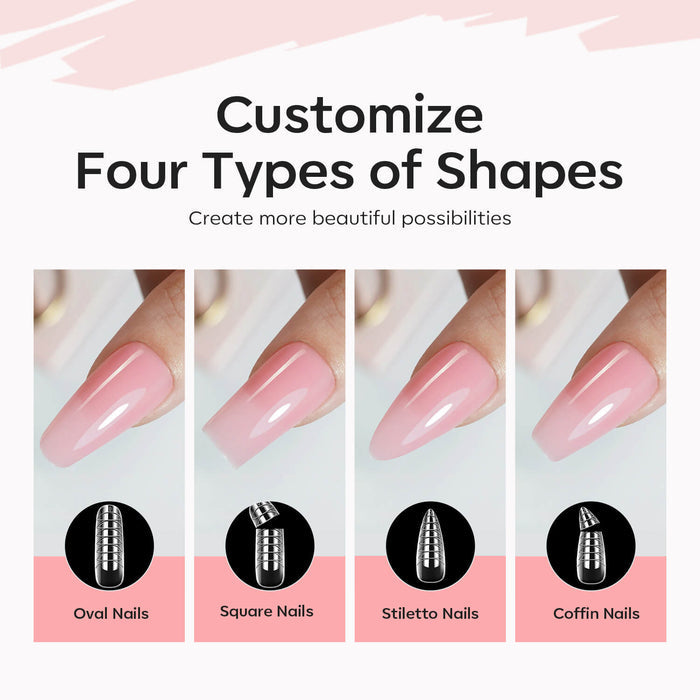 Berry Parfait Poly Nail Gel Kit MODELONES #