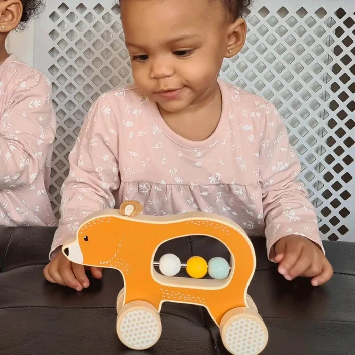 Bigjigs Toys Push Along Bear - ebebek - Black Friday