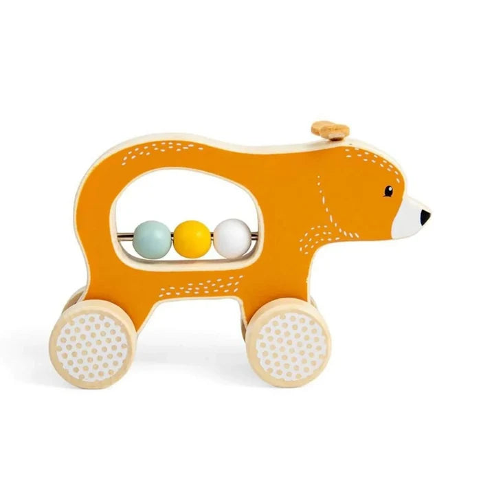 Bigjigs Toys Push Along Bear - ebebek - Black Friday