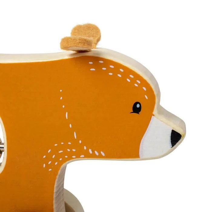 Bigjigs Toys Push Along Bear - ebebek - Black Friday
