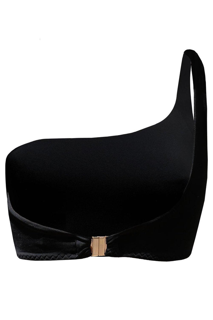 Bisectrix Black bikini top - yesUndress