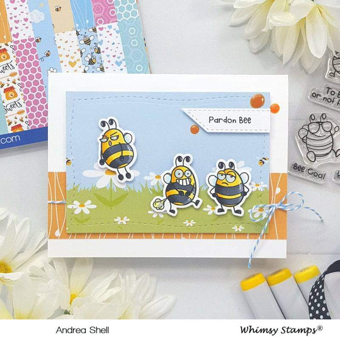 Bizzy Bees Clear Stamps - Whimsy Stamps