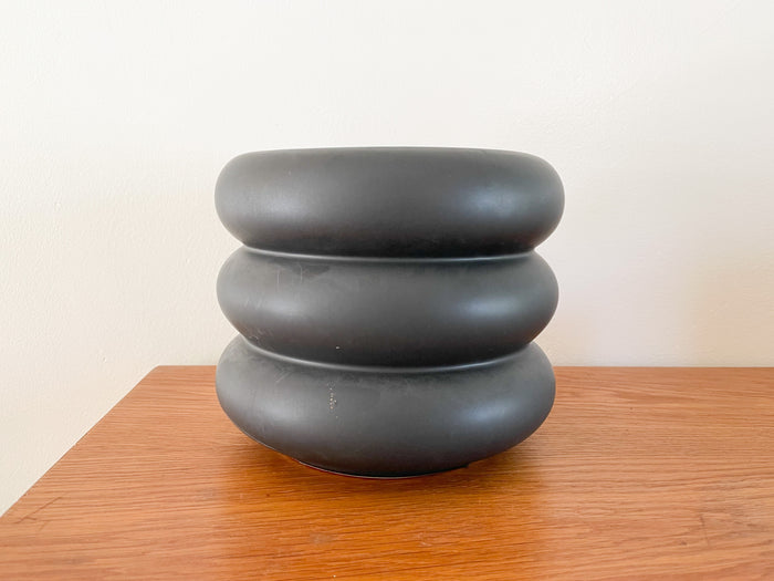 Black Bubble Planter