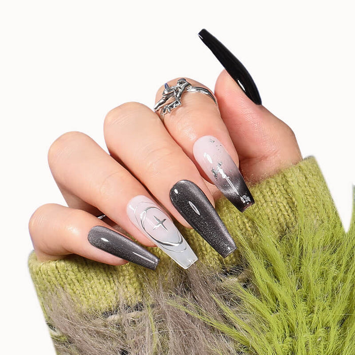 Black Nebula - Modelones Gel Nail Polish Cat Eye Gel 15ml Inspire Gel MODELONES #