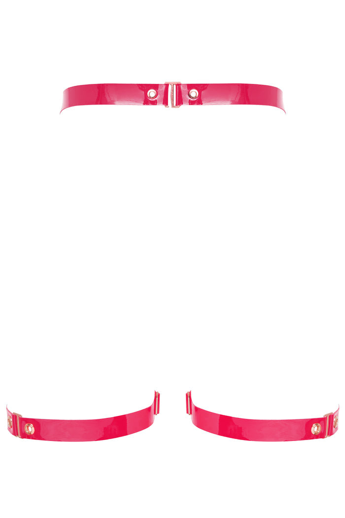 BlackTie Fuchsia open belt Secret Room
