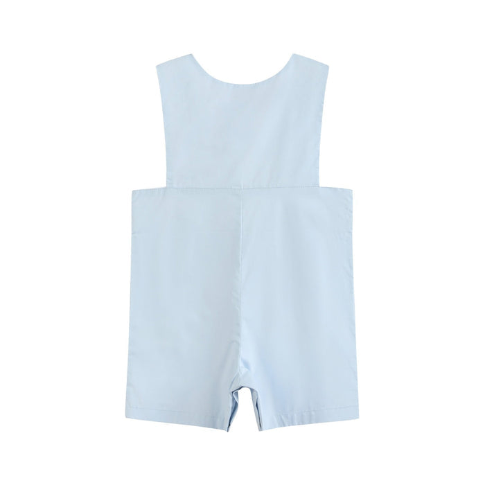 Blue Crosses Smocked JonJon - Lil Cactus