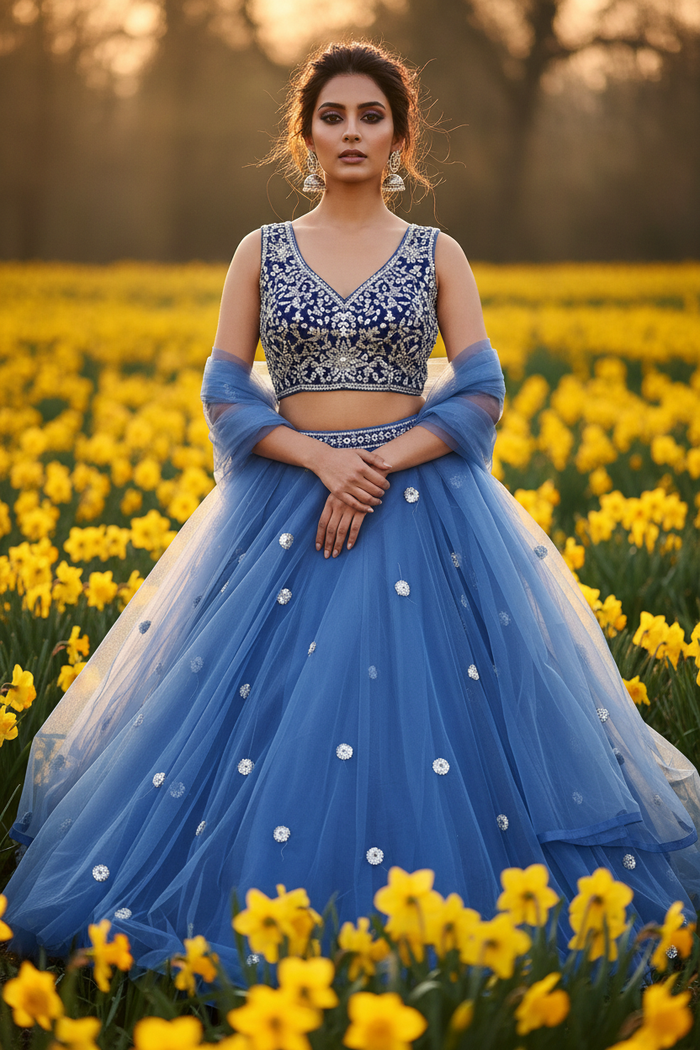 Front Pose – Daffodil Field