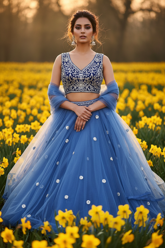 Front Pose – Daffodil Field