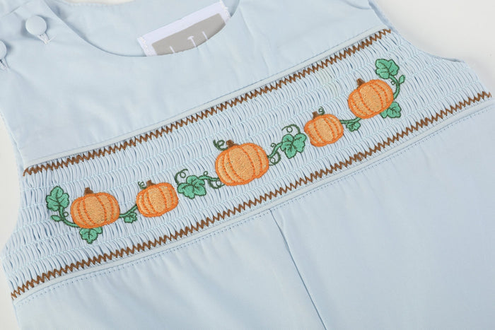 Blue Pumpkin Overalls - Lil Cactus