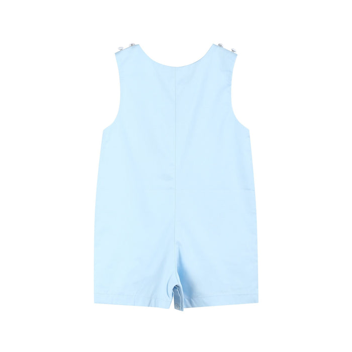 Blue Whale Applique Shortalls - Lil Cactus