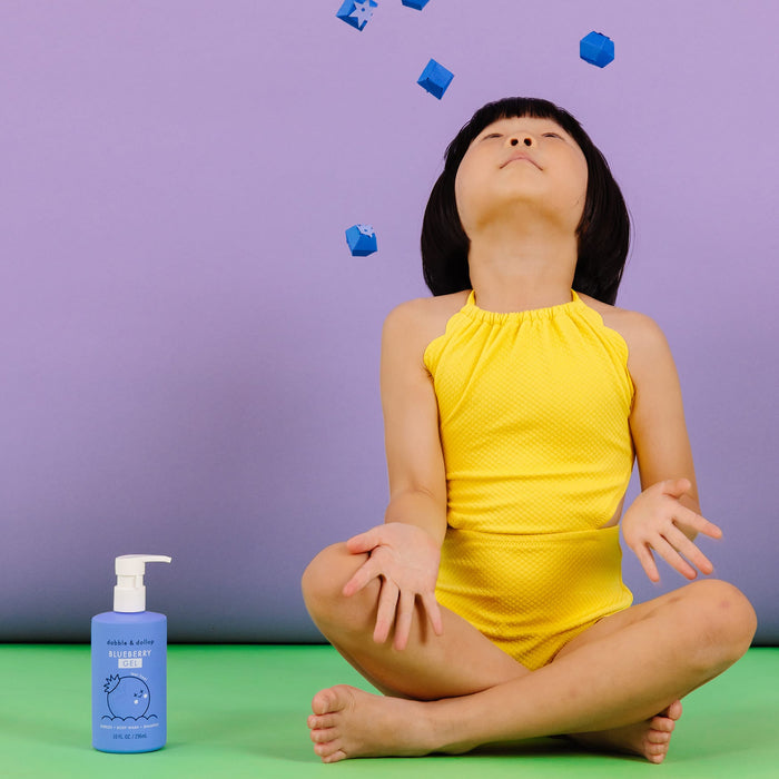 Blueberry Bubble Bath, Body Wash & Shampoo - Babies in Bloom