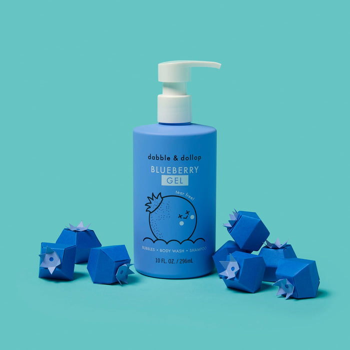 Blueberry Bubble Bath, Body Wash & Shampoo - Babies in Bloom