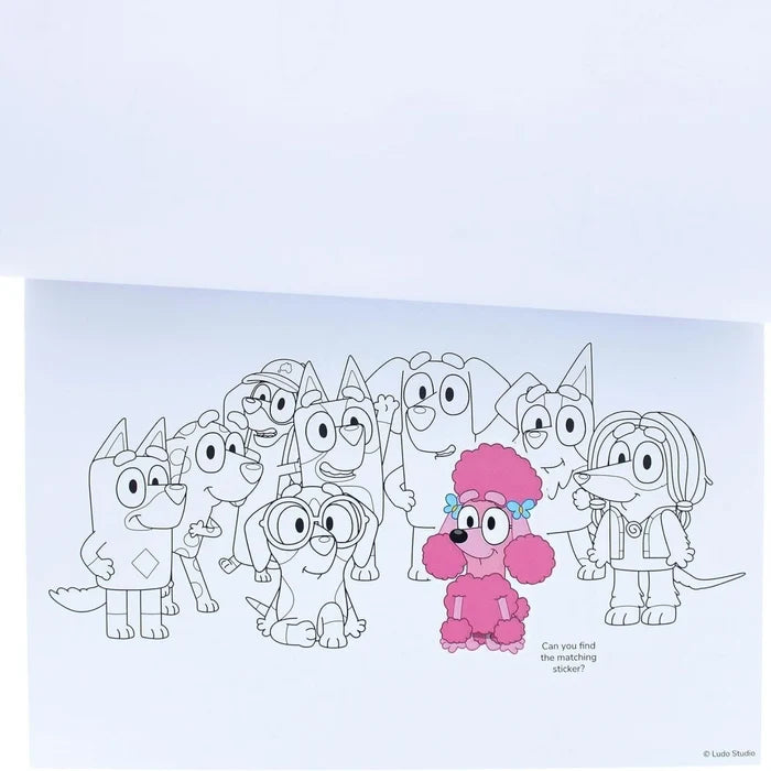 Bluey A4 Colouring Pad - ebebek - Black Friday