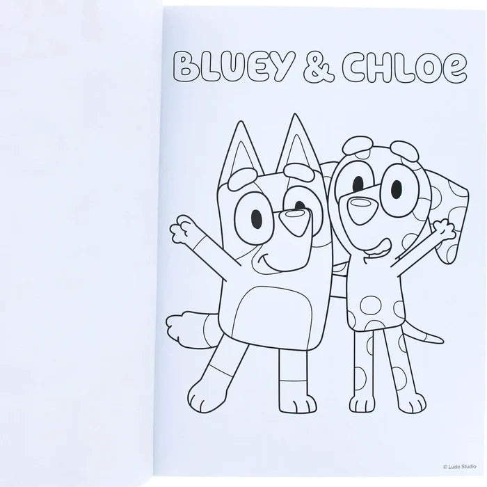 Bluey A4 Colouring Pad - ebebek - Black Friday