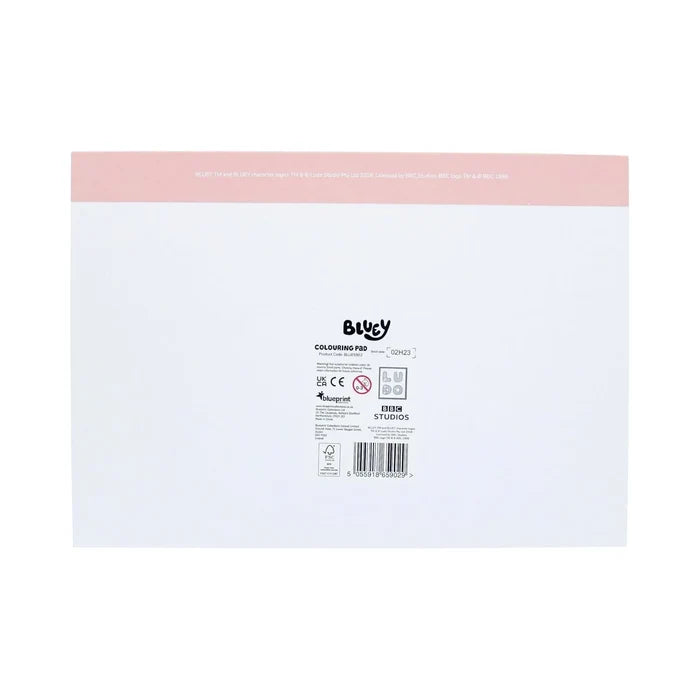 Bluey A4 Colouring Pad - ebebek - Black Friday