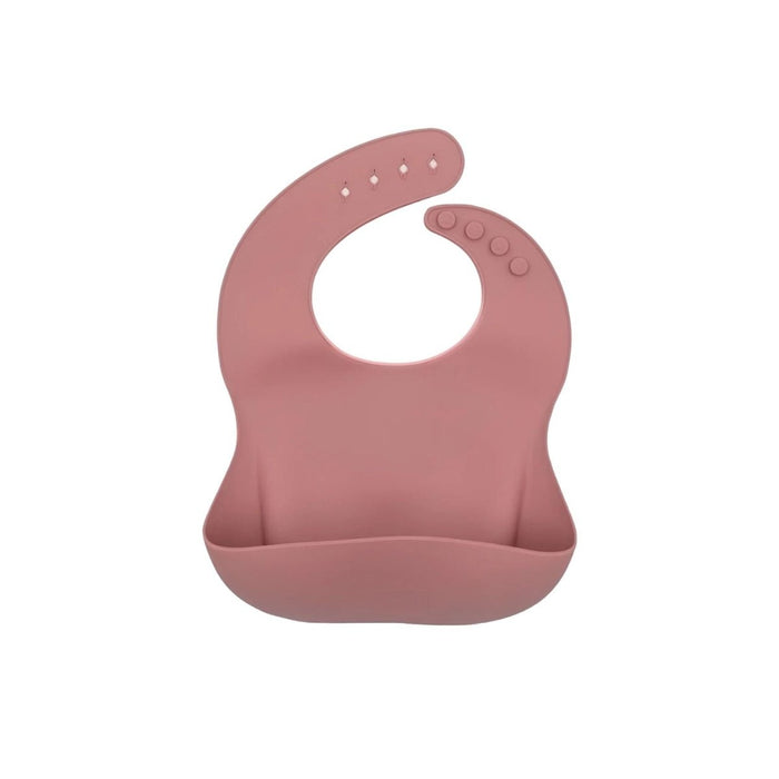 BLW Essentials Silicone Bib - Dusty Rose Dusty Rose - ebebek