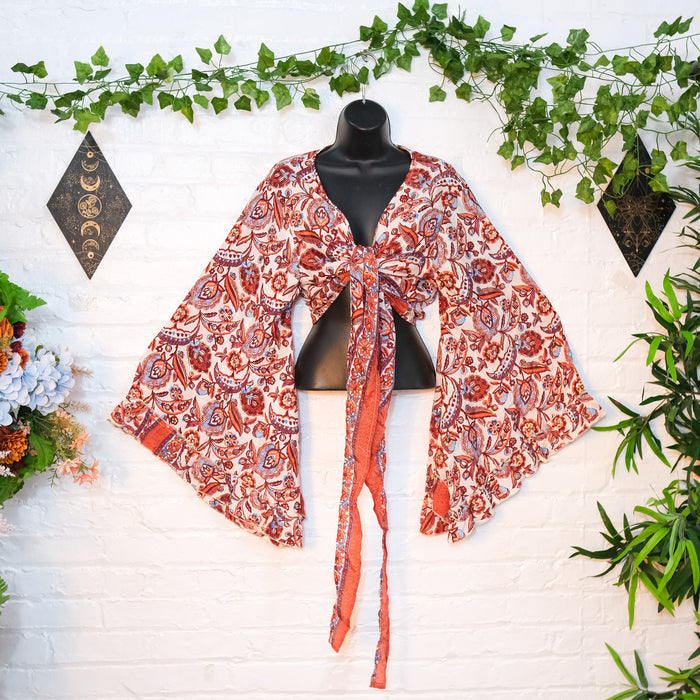 Boho Multi Style Wrap Top