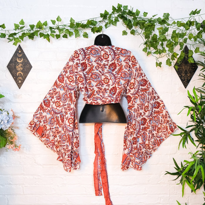 Boho Multi Style Wrap Top