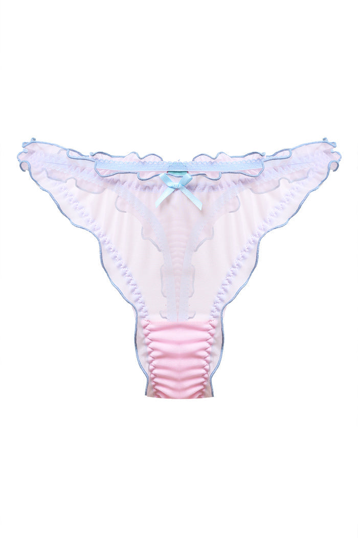 Bonbon Pink Blue thongs