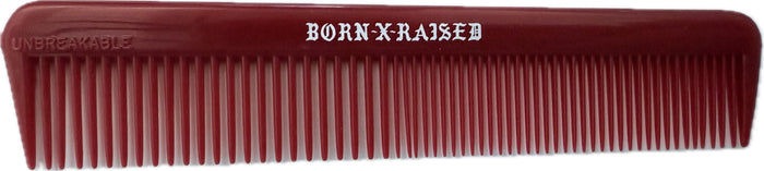 Born X Raised Mr. Cartoon Hair Comb Red