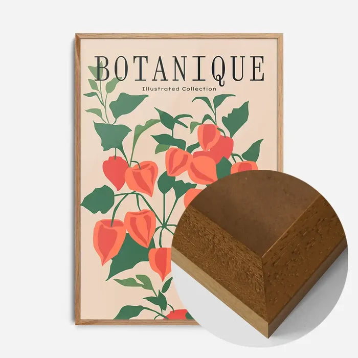 21x30cm | 8¼ x 11¾in / Oak Wood Frame