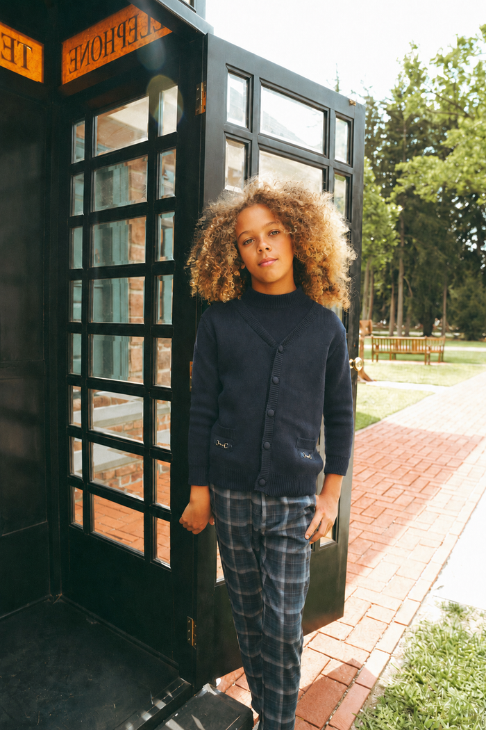 Boys Cardigan – Blue