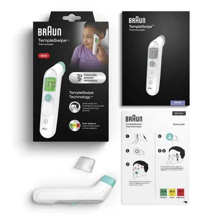 Braun BST200 TempleSwipe Forehead Thermometer - ebebek - Christmas
