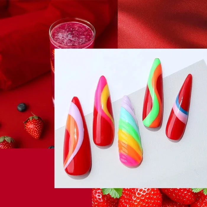 Bright Red - Poly Nail Gel (15g) Poly Nail Gel MODELONES #